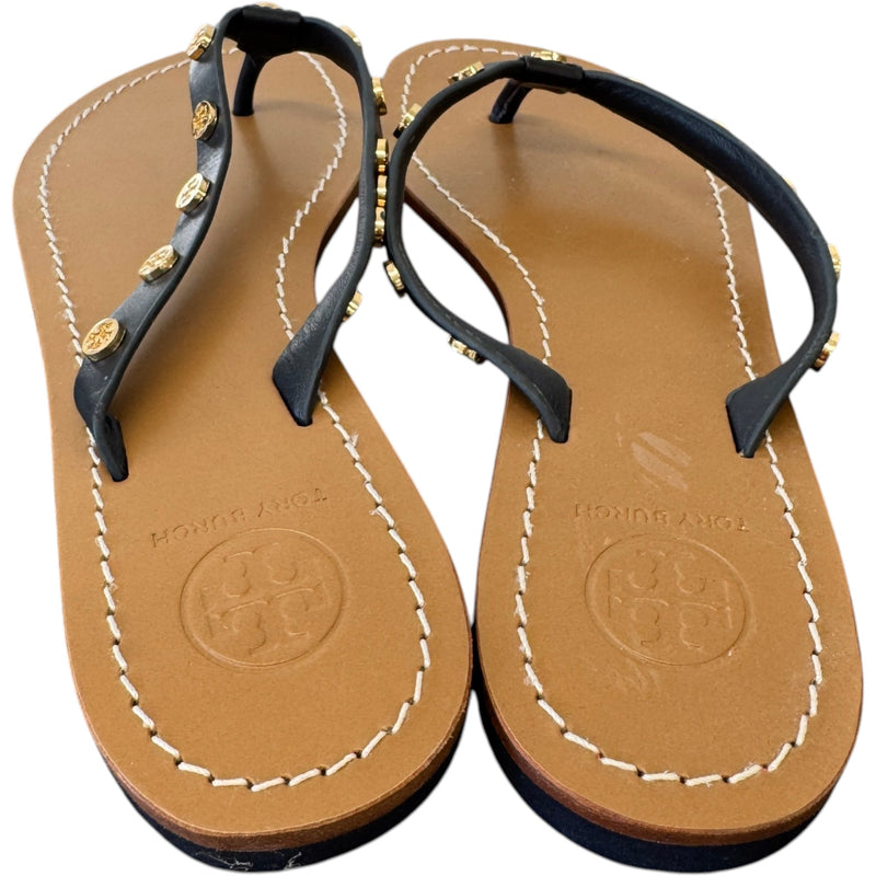 Women's Studded Sandals Navy Size UK 5 / EU 38