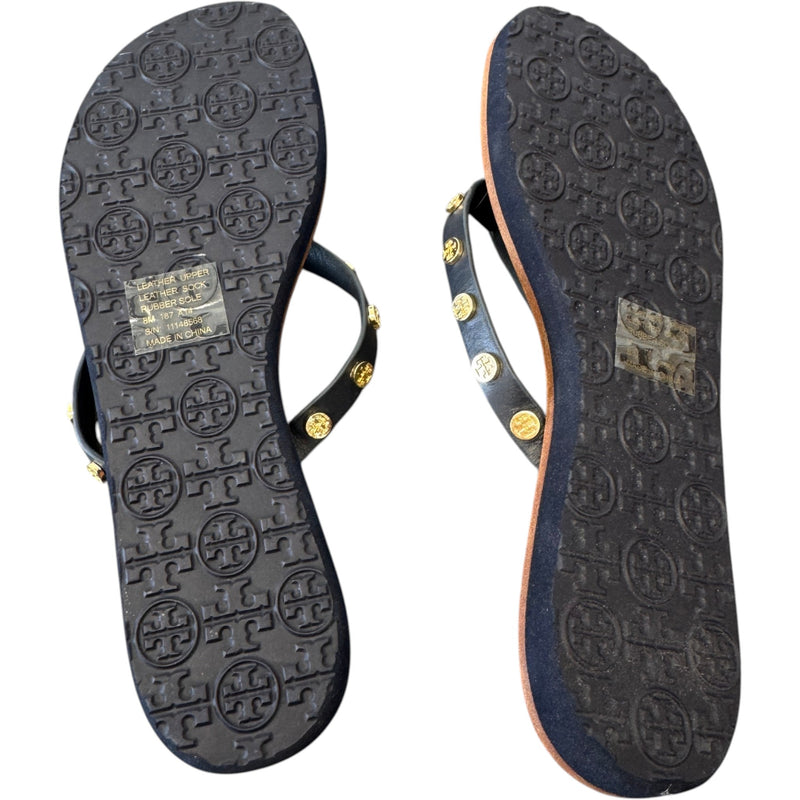 Women's Studded Sandals Navy Size UK 5 / EU 38