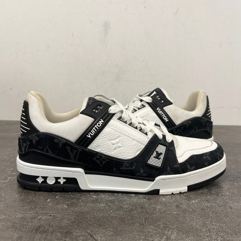 Men's LV Low Trainers Black Size UK 10 / EU 44