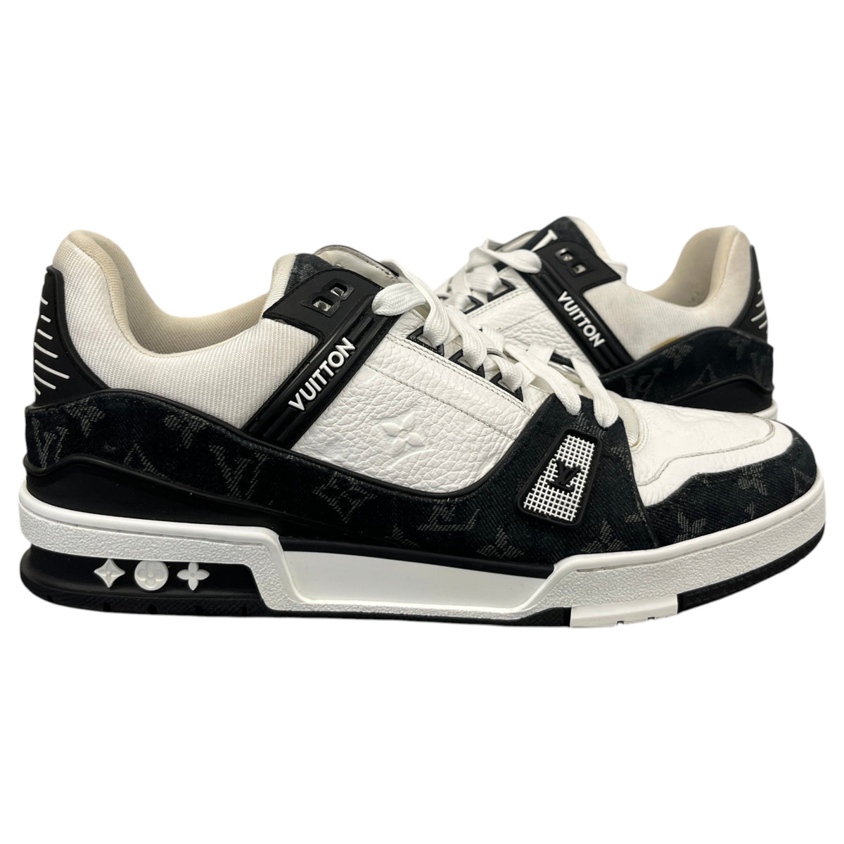 Men's LV Low Trainers Black Size UK 10 / EU 44 - Photo 3