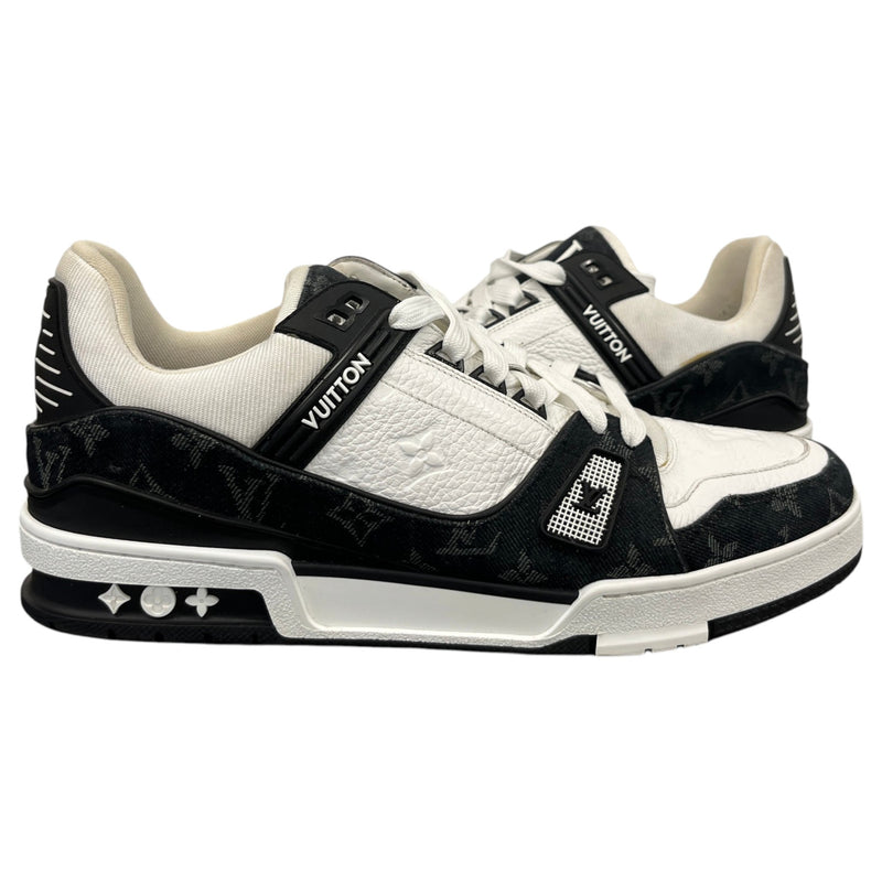 Men's LV Low Trainers Black Size UK 10 / EU 44