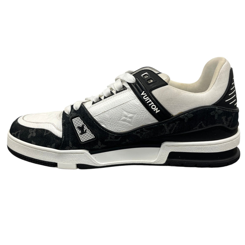Men's LV Low Trainers Black Size UK 10 / EU 44