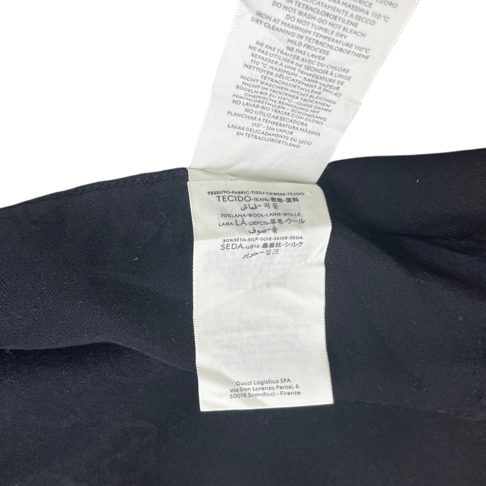 Women's GG Supreme Scarf Black - Photo 7