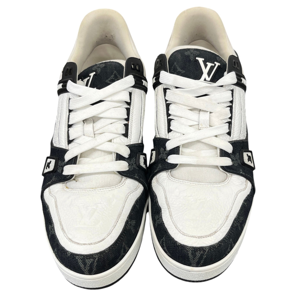 Men's LV Low Trainers Black Size UK 10 / EU 44 - Photo 6