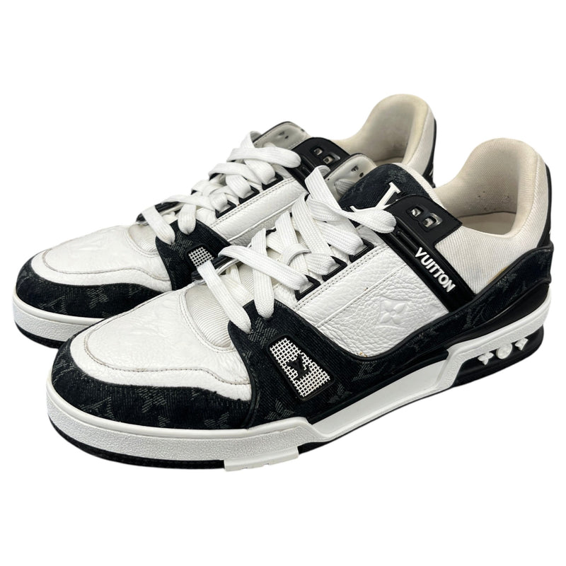 Men's LV Low Trainers Black Size UK 10 / EU 44