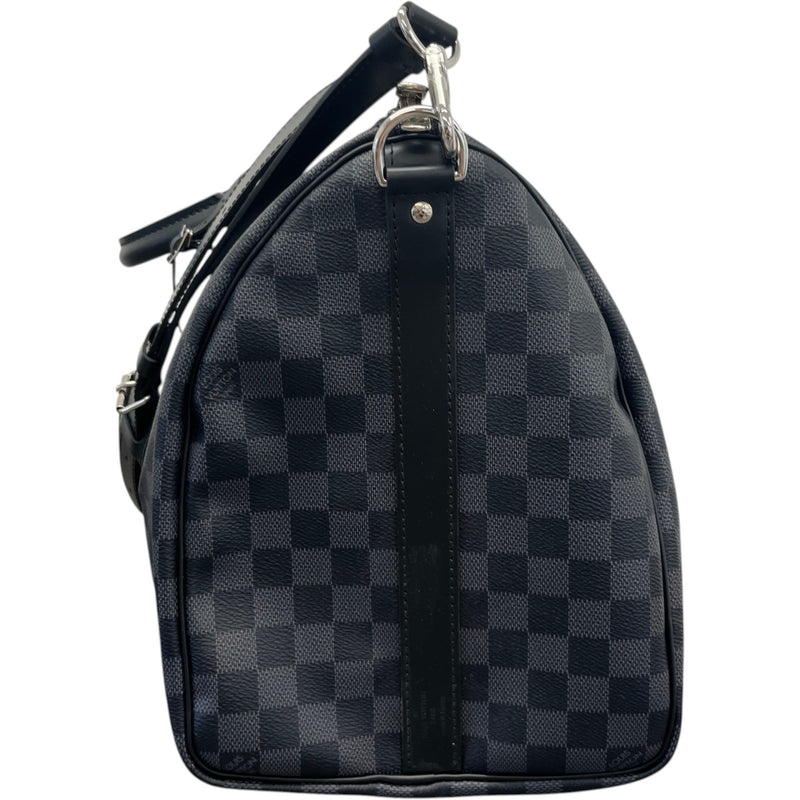 Men's Damier Graphite Keepall Bandoulière 45 Bag Charcoal