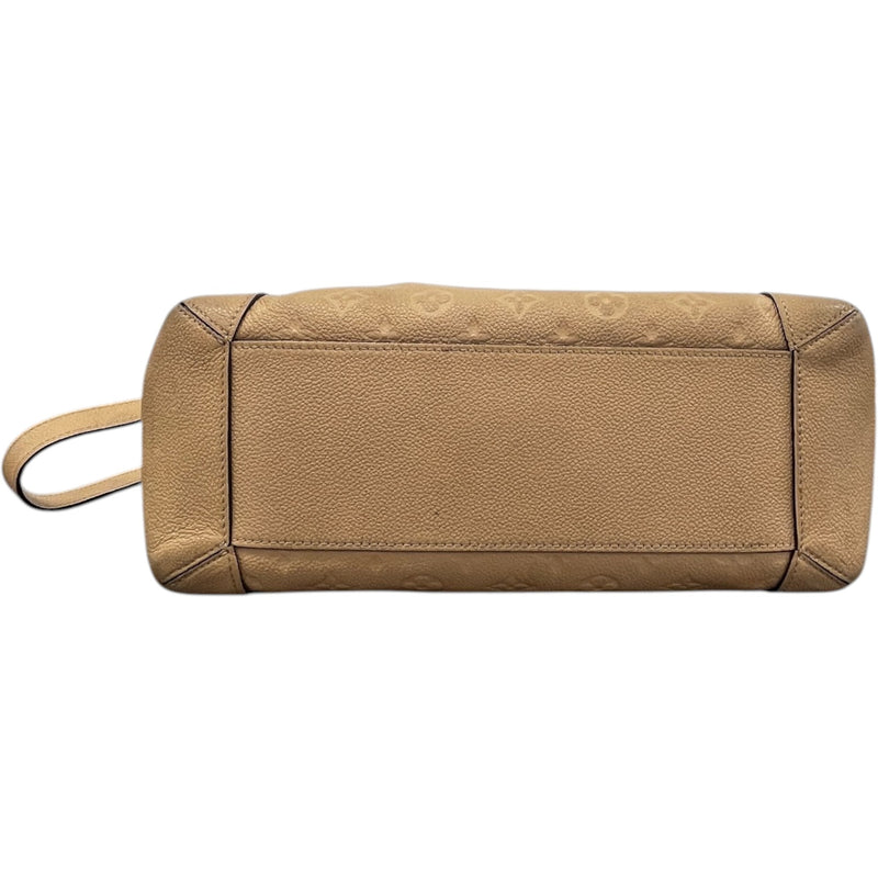 Women's Bagatelle Monogram Empreinte Hobo Bag Beige