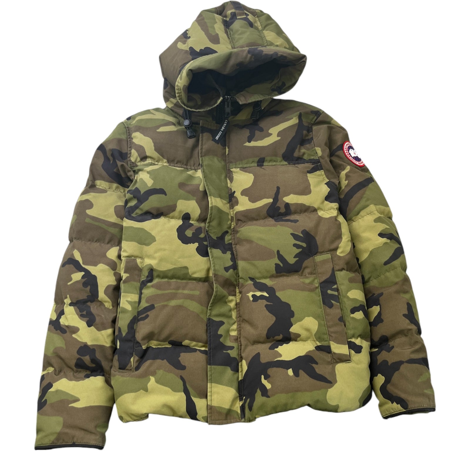 Men's Macmillan Parka Down Jacket Khaki Size S - Photo 1