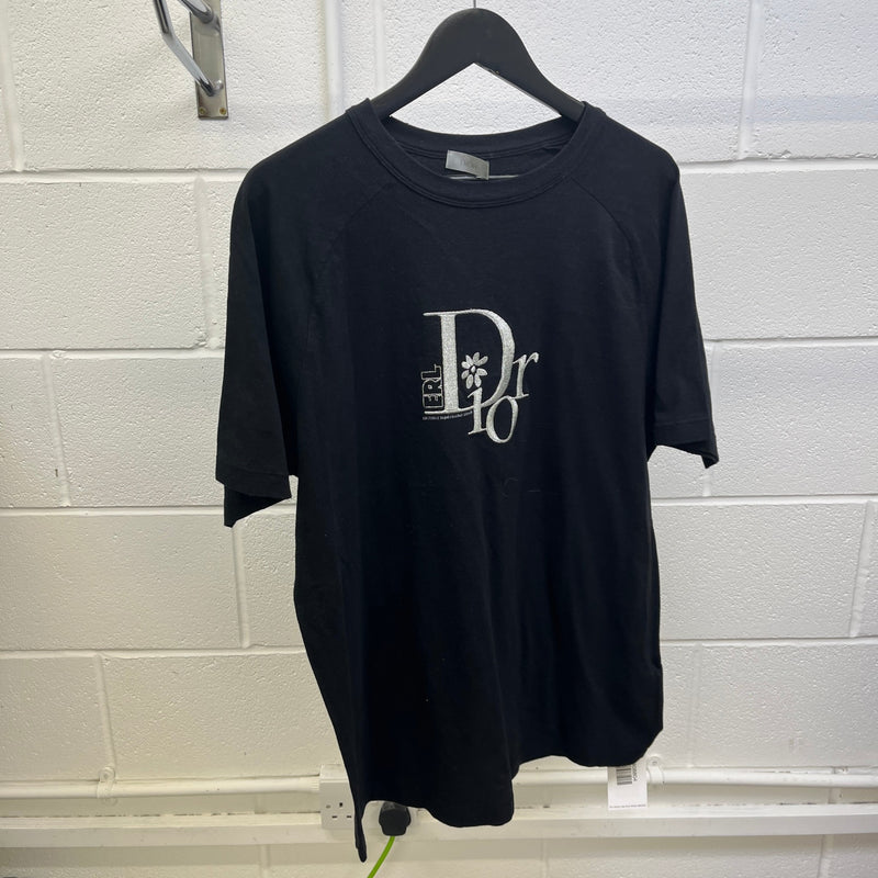 Men's X ERL Logo T-Shirt Black Size M