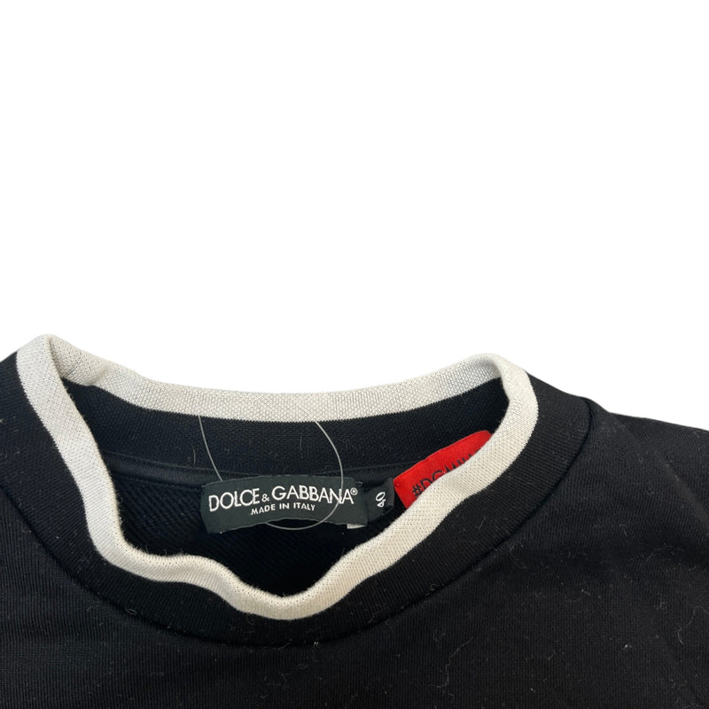 Women's Dg Royals Embossed Sweatshirt Black Size S
