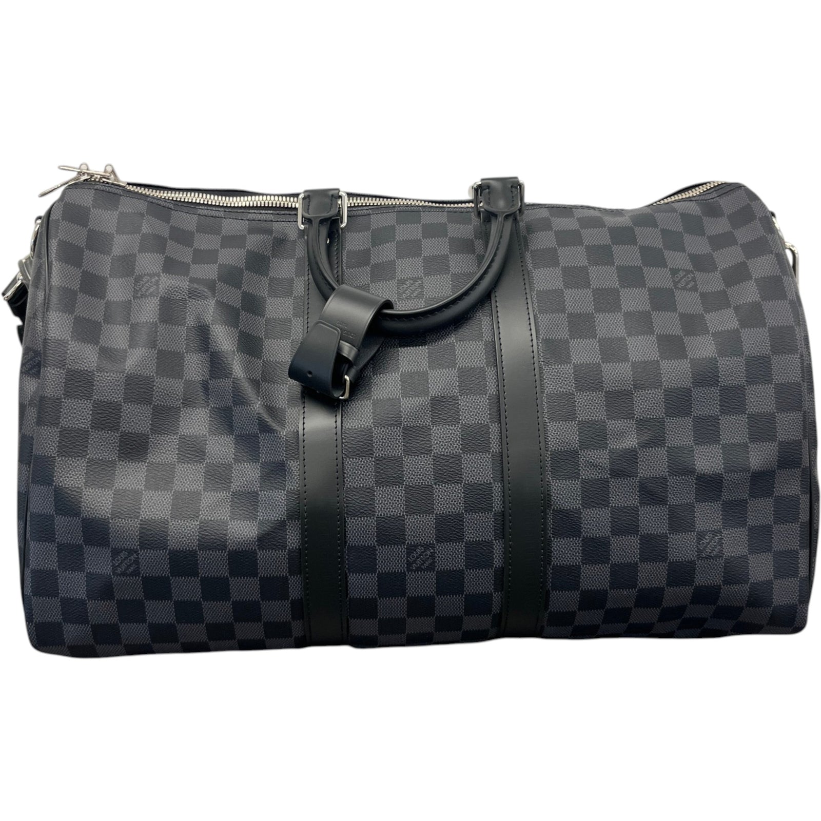 Men's Damier Graphite Keepall Bandoulière 45 Bag Charcoal - Photo 2