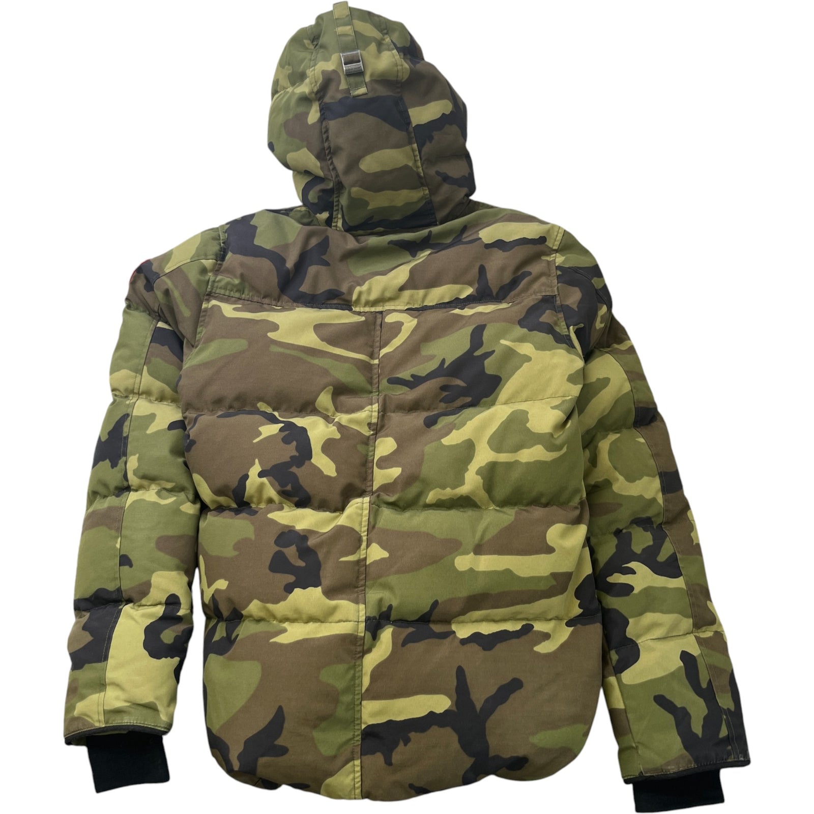 Men's Macmillan Parka Down Jacket Khaki Size S - Photo 2