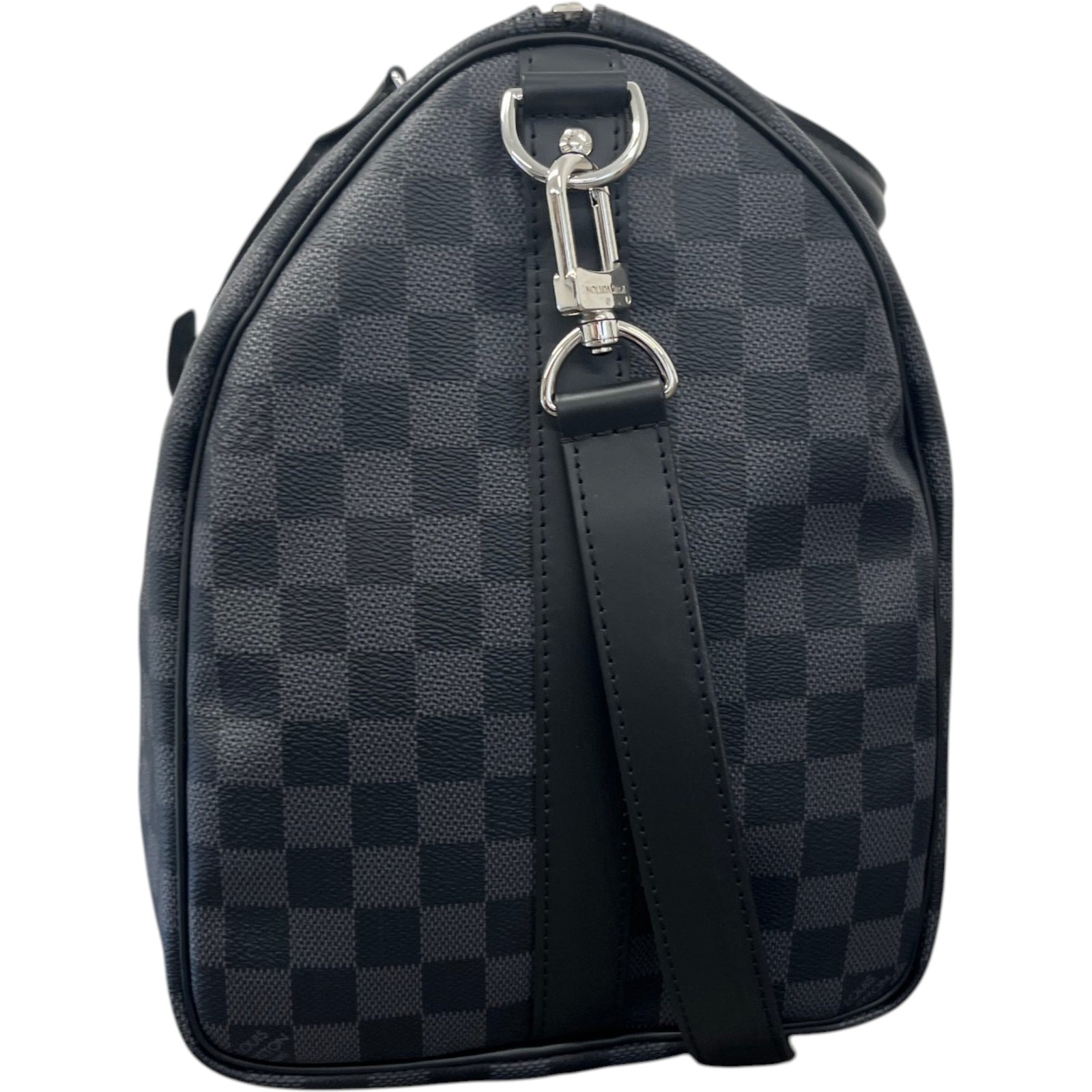 Men's Damier Graphite Keepall Bandoulière 45 Bag Charcoal - Photo 5