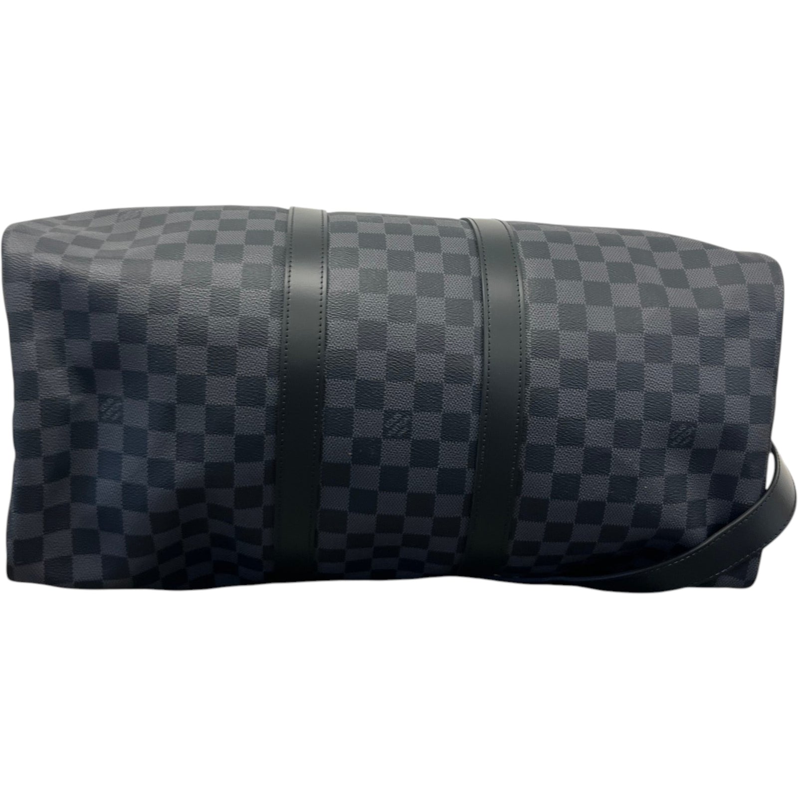 Men's Damier Graphite Keepall Bandoulière 45 Bag Charcoal - Photo 9