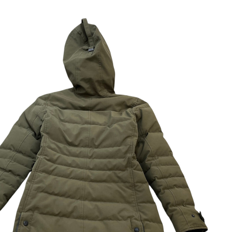 Women's Lorette Parka Down Jacket Khaki Size M / UK 10