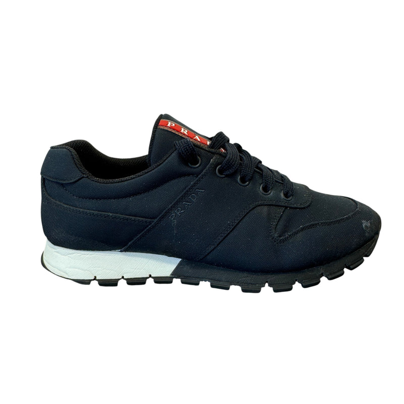 Men's Nylon Prax01 Low Trainers Navy Size EU 40 / UK 6