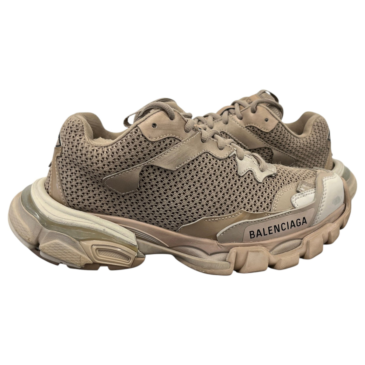 Women's Track.3 Low Trainers Beige Size UK 3 / EU 36 - Photo 3