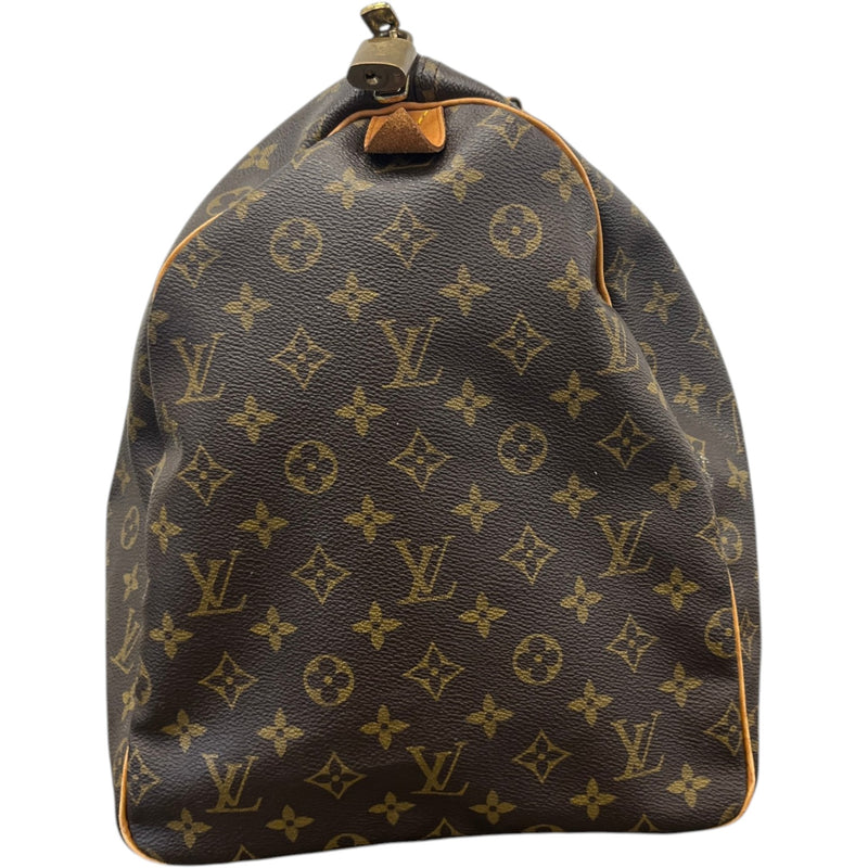 Men's Monogram Keepall 55 Bag Brown