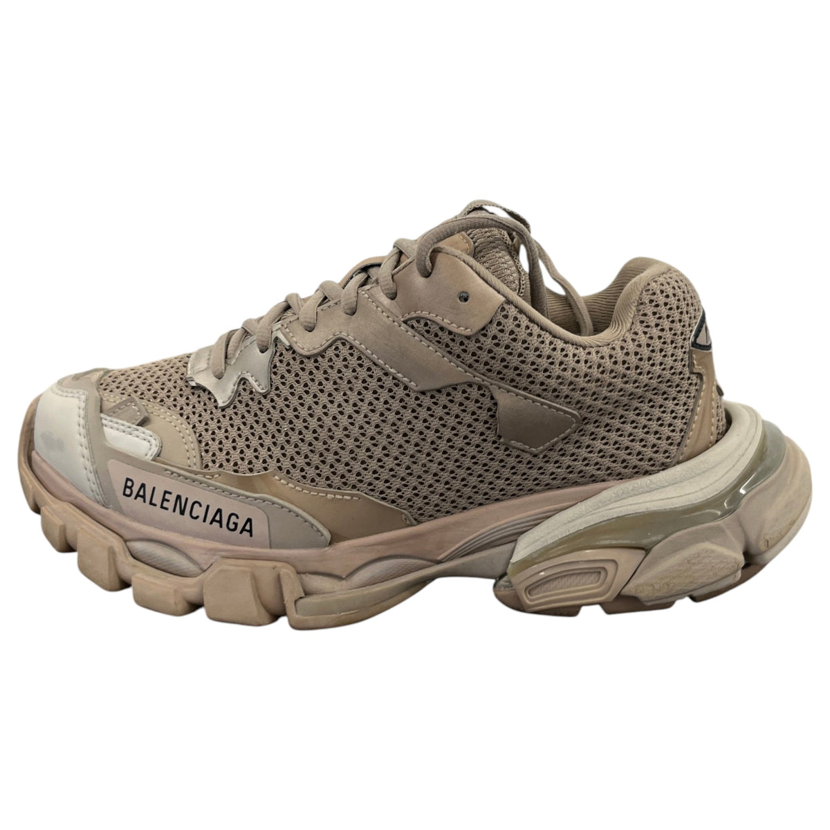 Women's Track.3 Low Trainers Beige Size UK 3 / EU 36 - Photo 5