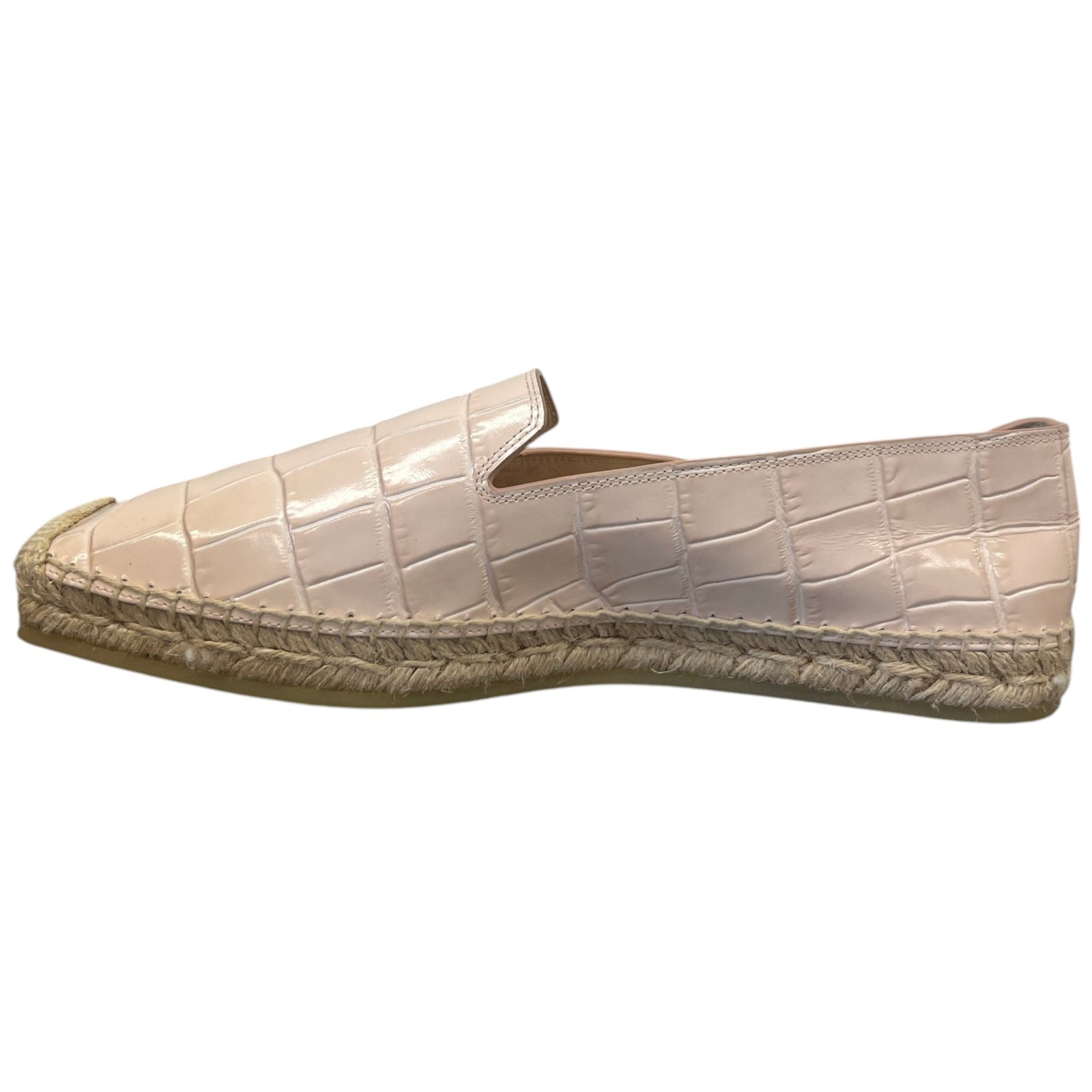 Women's Crocodile Embossed Loafers Pink Size UK 7.5 / EU 40.5 - Photo 2