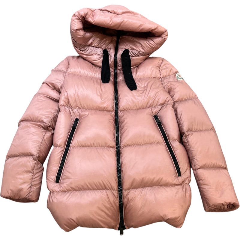 Women's Serin Puffer Down Jacket Pink Size 3 / UK 14