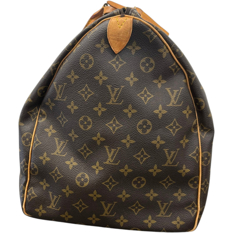 Men's Monogram Keepall 55 Bag Brown