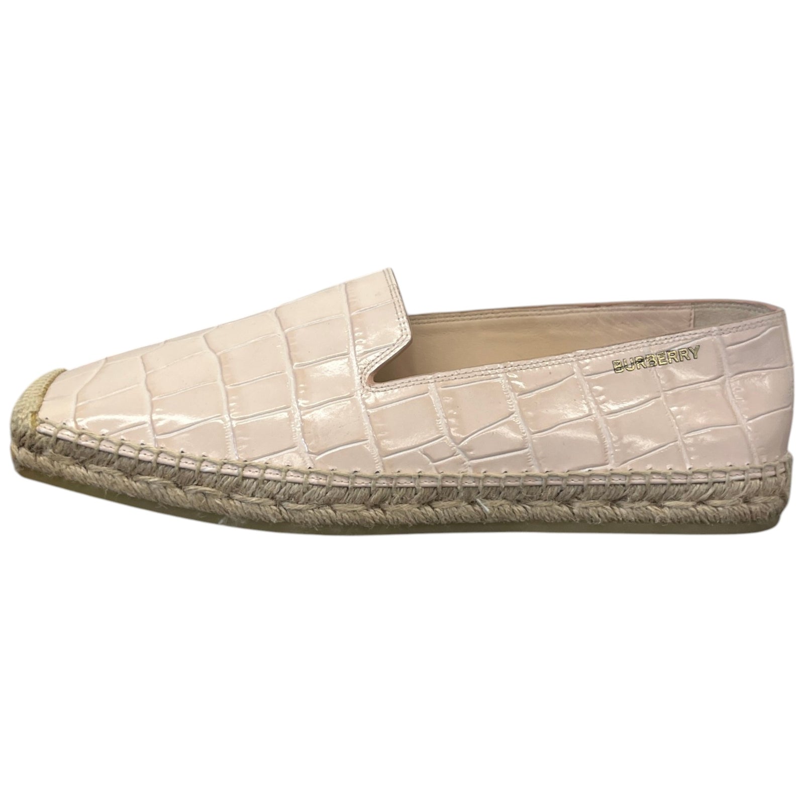 Women's Crocodile Embossed Loafers Pink Size UK 7.5 / EU 40.5 - Photo 5