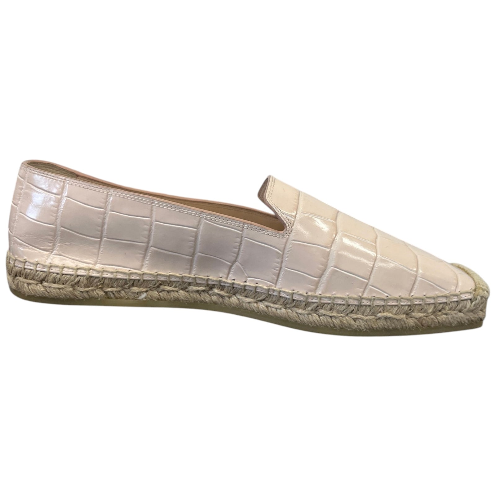 Women's Crocodile Embossed Loafers Pink Size UK 7.5 / EU 40.5 - Photo 4