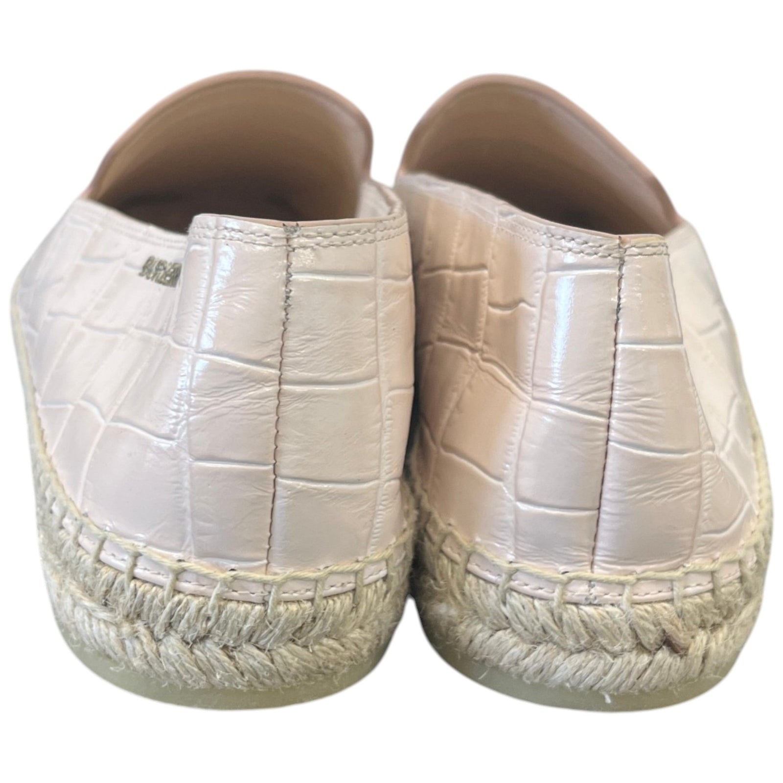 Women's Crocodile Embossed Loafers Pink Size UK 7.5 / EU 40.5 - Photo 7