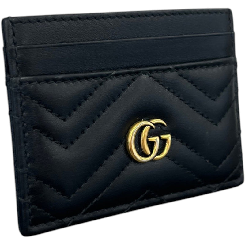 Women's Gg Marmont Card Holder Black