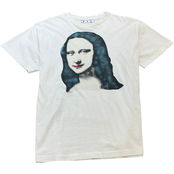 Men's Mona Lisa T-Shirt White Size L