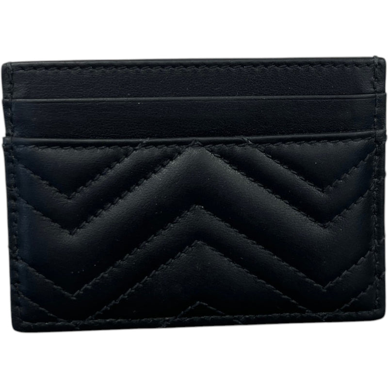 Women's Gg Marmont Card Holder Black