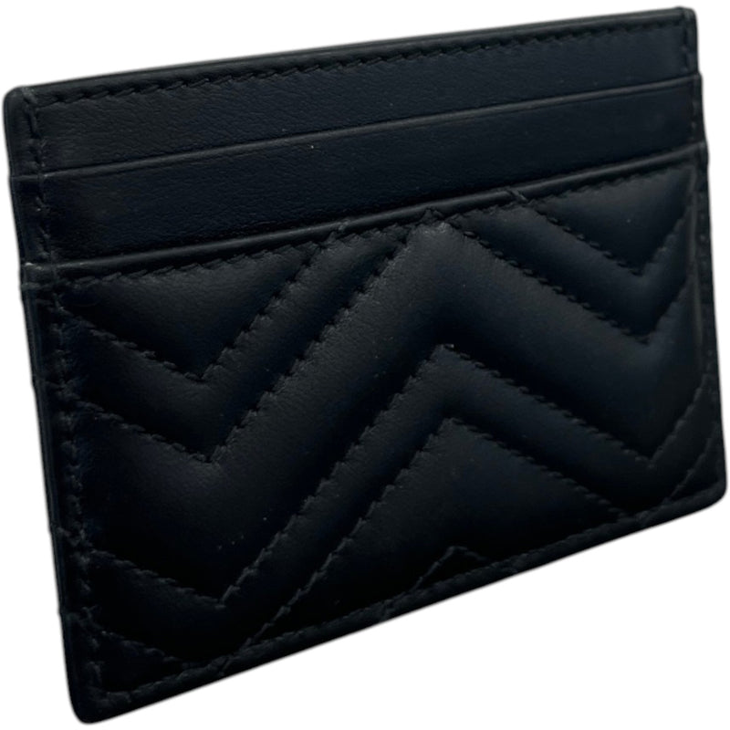 Women's Gg Marmont Card Holder Black