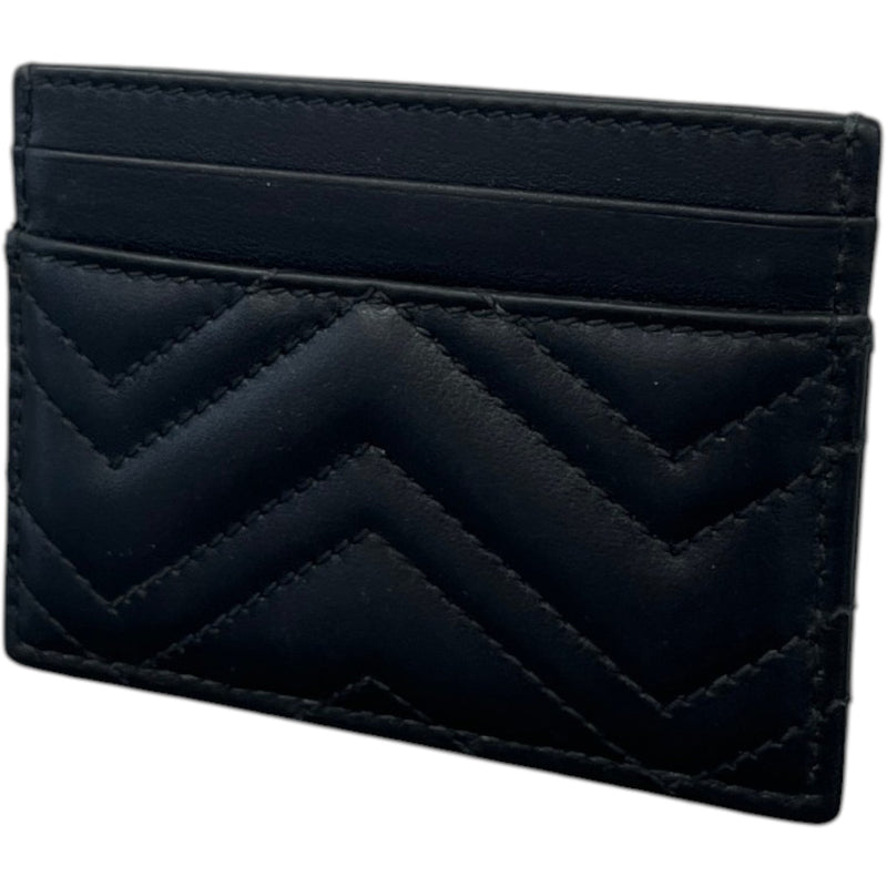 Women's Gg Marmont Card Holder Black