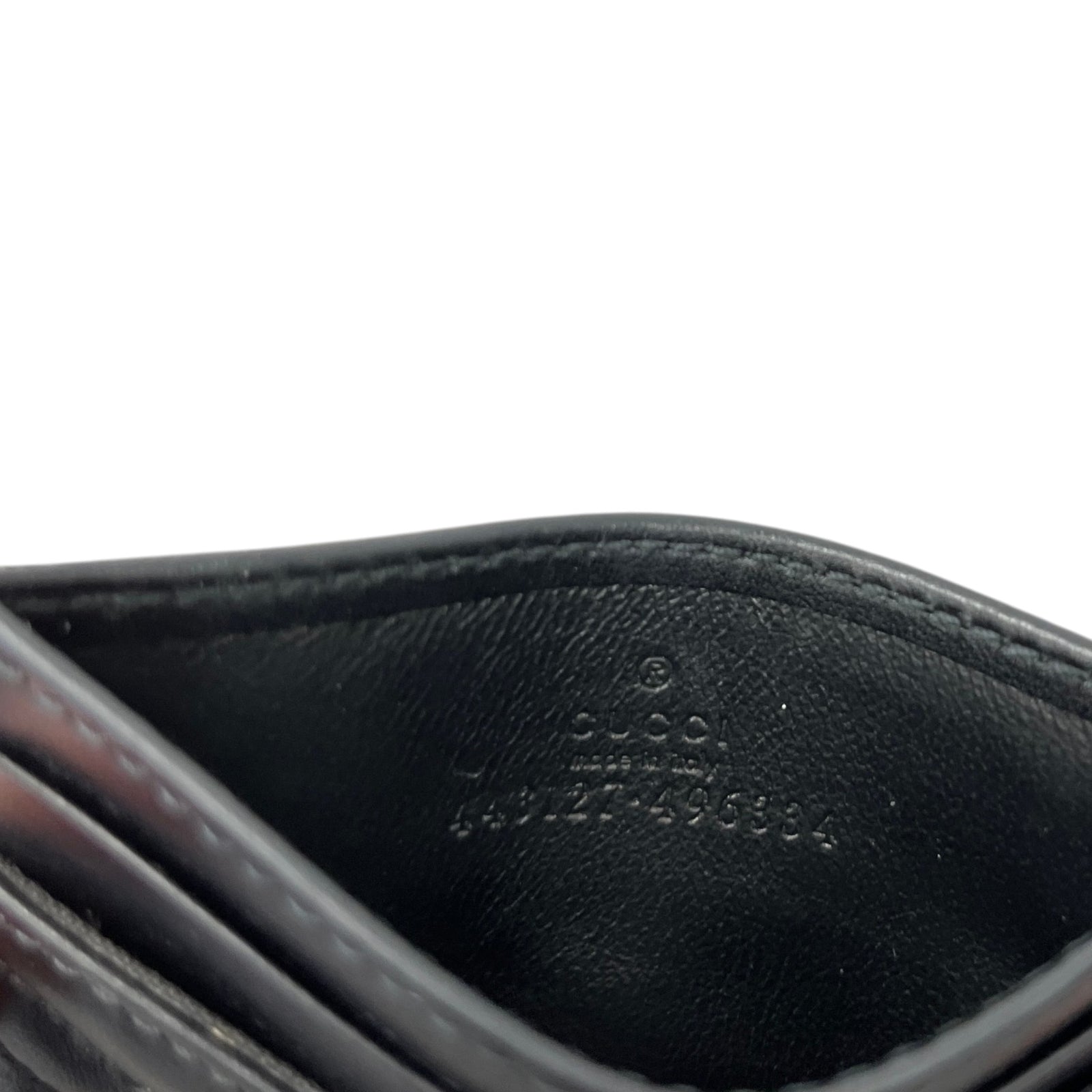 Women's Gg Marmont Card Holder Black - Photo 7