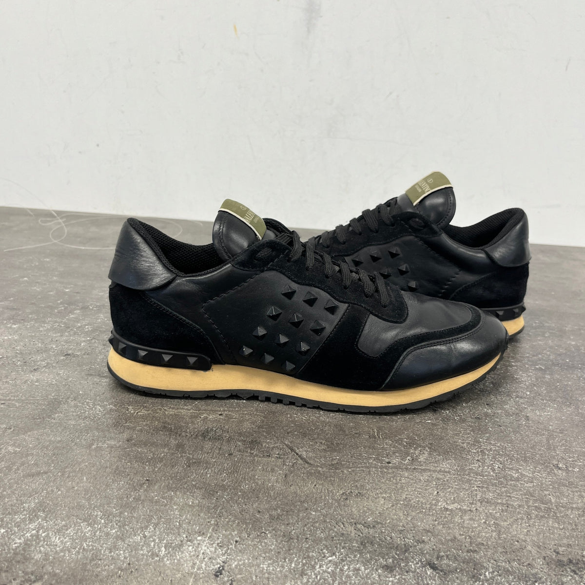 Men's Rockrunner Low Trainers Black Size UK 11 / EU 45 - Photo 12