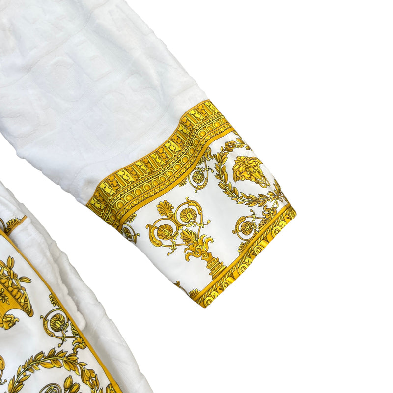 Men's I ♡ Baroque Bath Robe White Size L