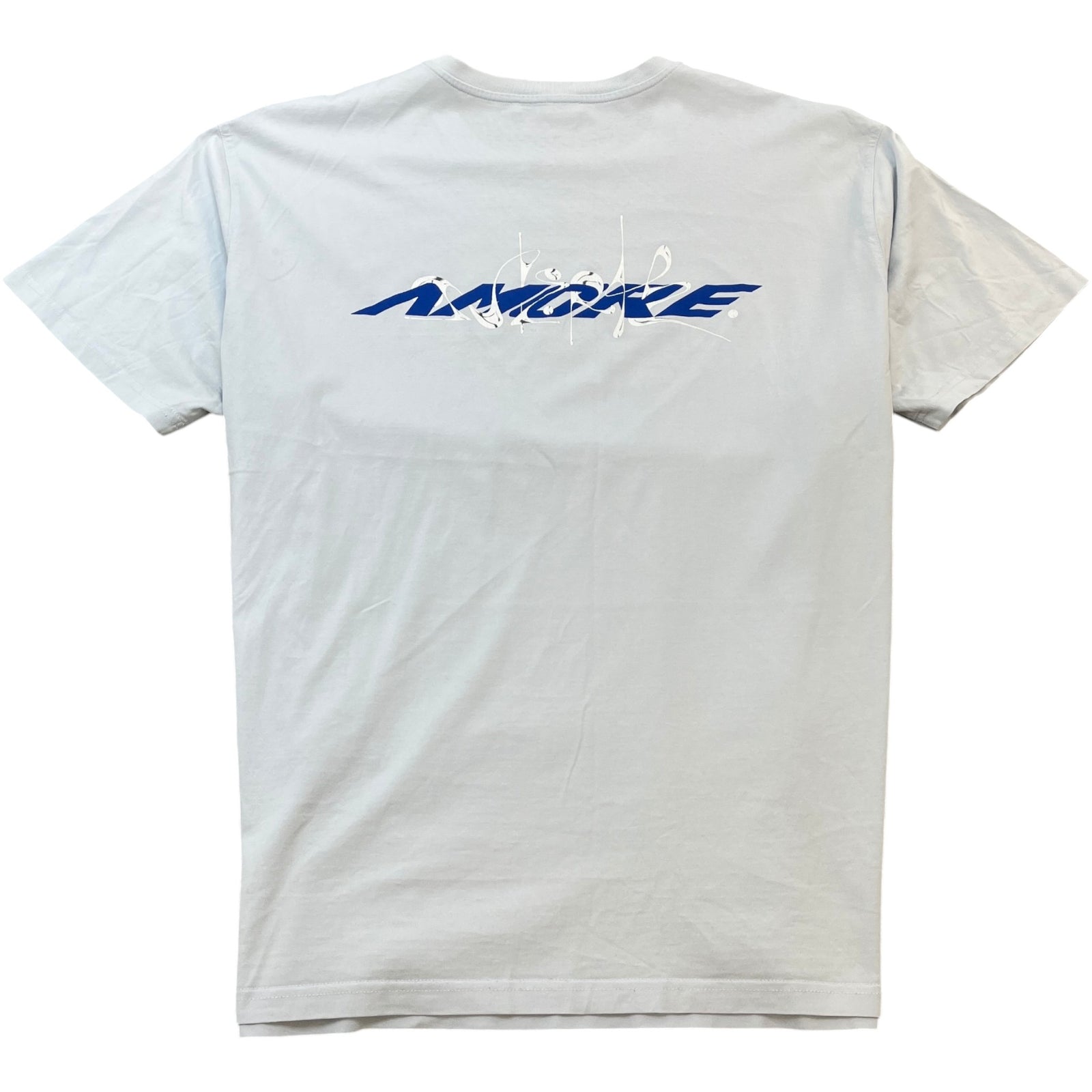 Men's Logo Print T-Shirt Blue Size XXXL - Photo 2
