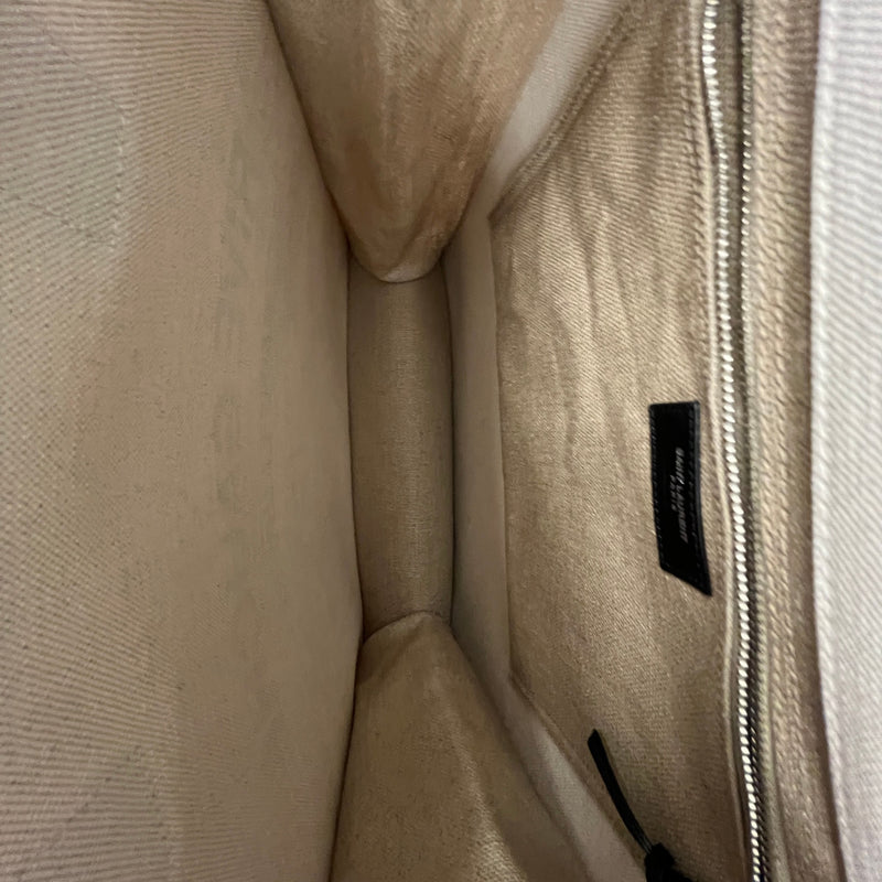 Women's Small Rive Gauche Tote Handbag Beige