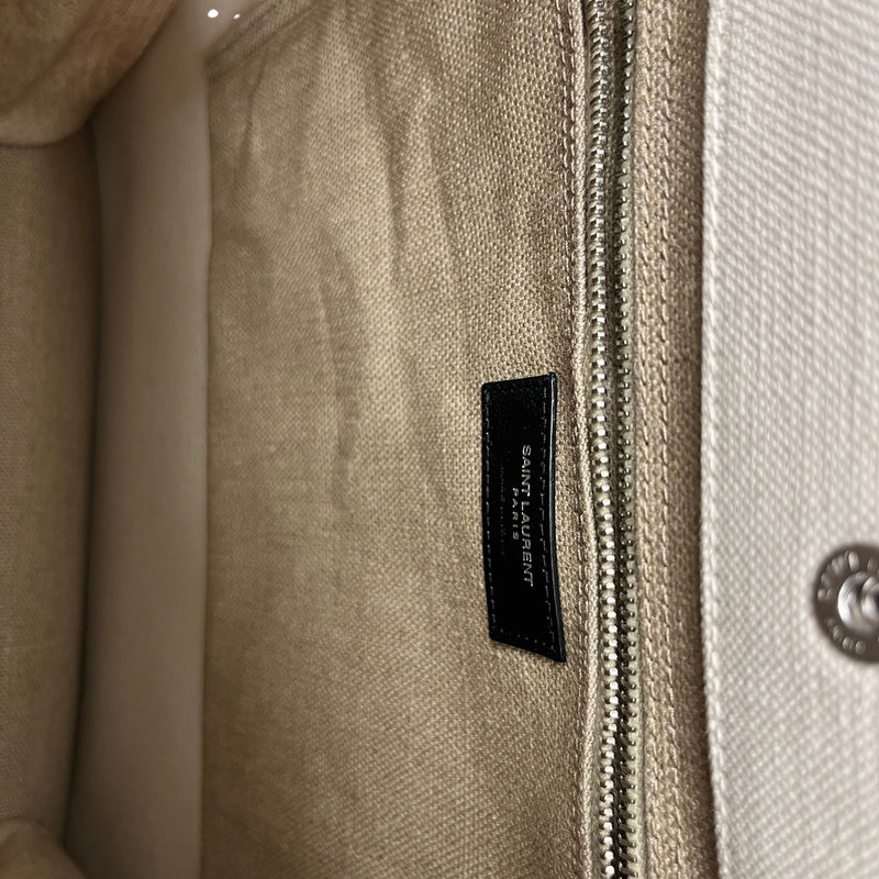 Women's Small Rive Gauche Tote Handbag Beige
