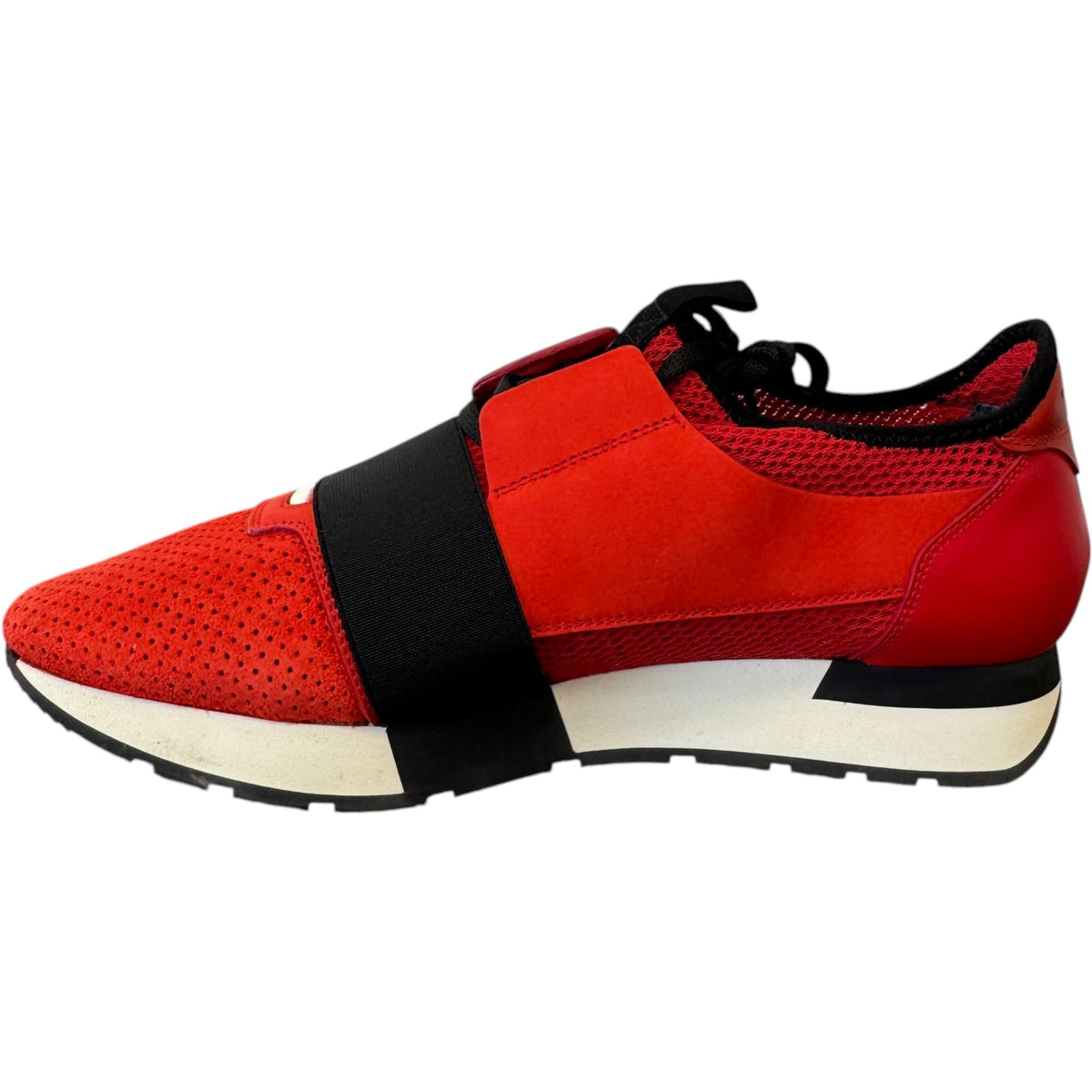 Men's Race Runner Low Trainers Red Size UK 7 / EU 41 - Photo 2