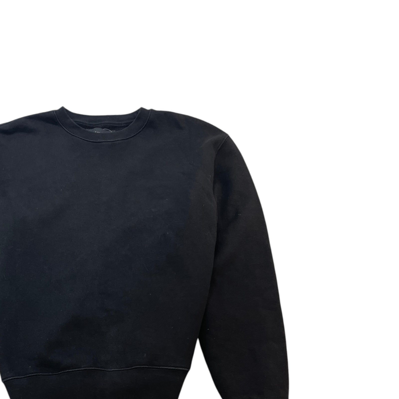 Men's Embroidered Logo Sweatshirt Black Size L - Photo 4