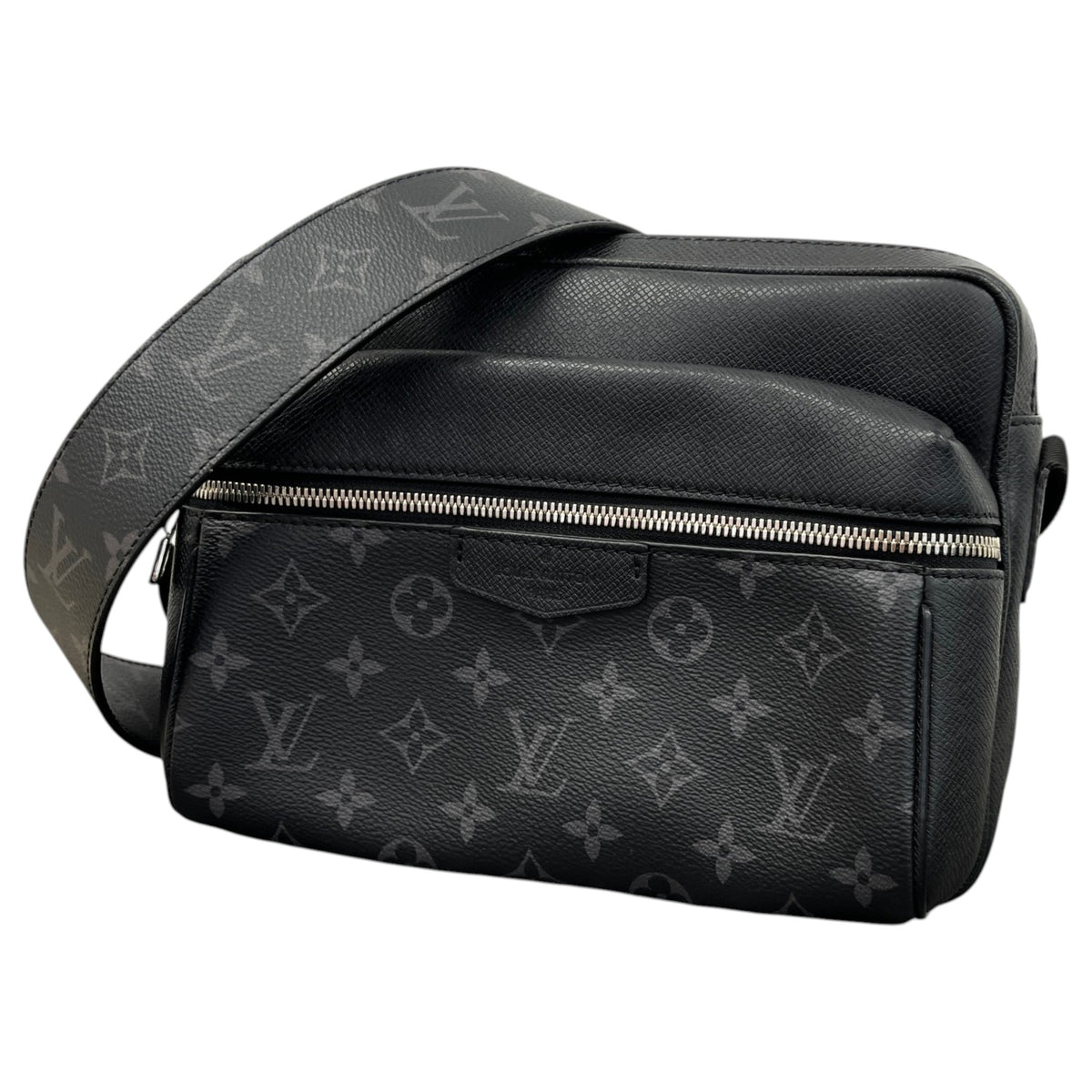 Men's Monogram Eclipse Outdoor Messenger Bag Black - Photo 5