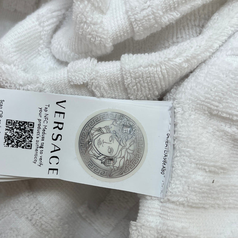 Men's I ♡ Baroque Bath Robe White Size L