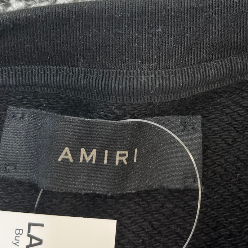 Men's Embroidered Logo Sweatshirt Black Size L