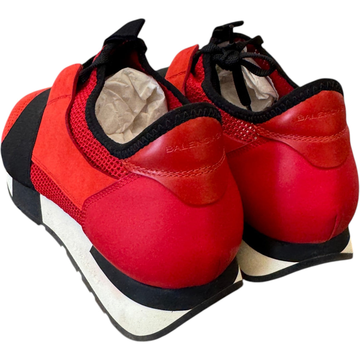 Men's Race Runner Low Trainers Red Size UK 7 / EU 41 - Photo 7