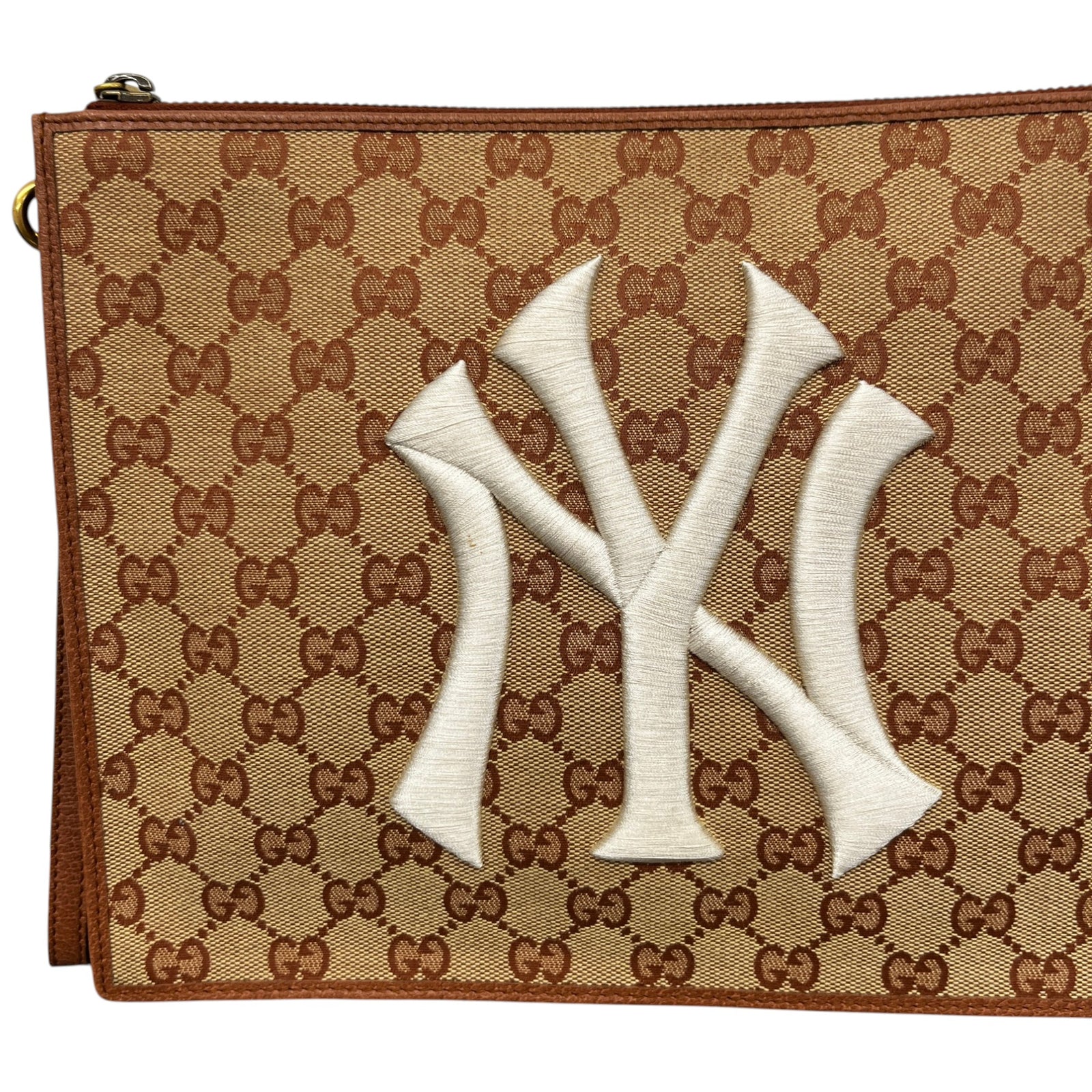 Men's Gg Supreme Pouch Brown - Photo 7
