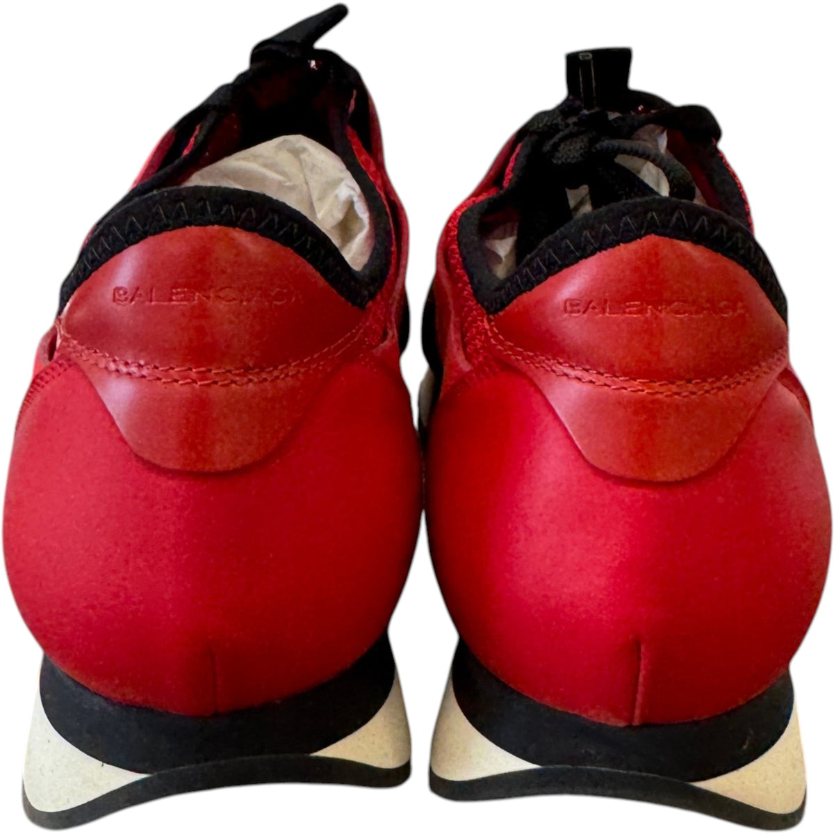 Men's Race Runner Low Trainers Red Size UK 7 / EU 41 - Photo 8