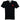 Men's Embroidered Heart T-Shirt Black Size M