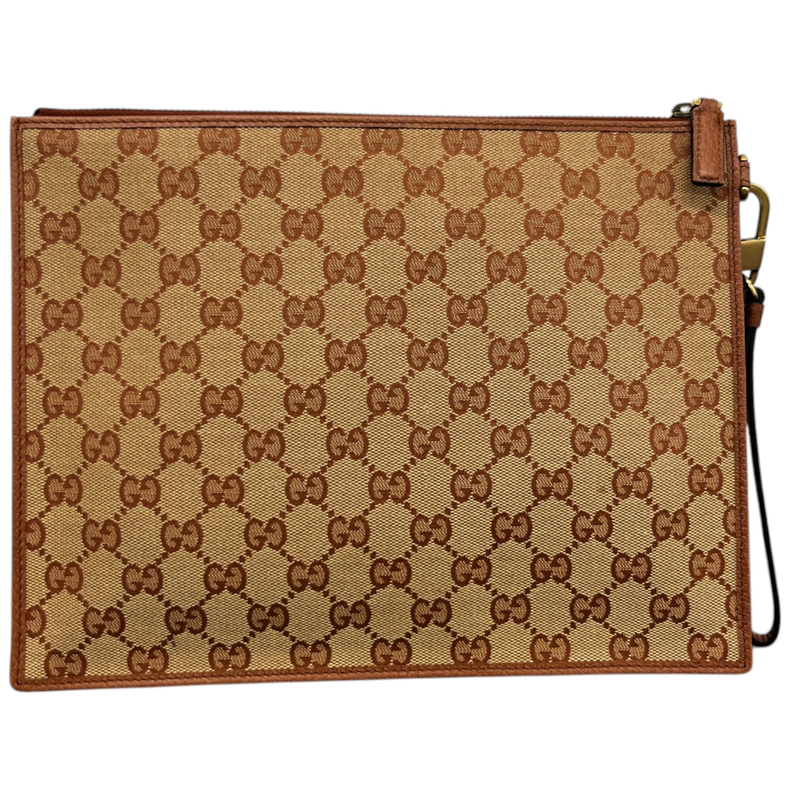 Men's Gg Supreme Pouch Brown - Photo 2